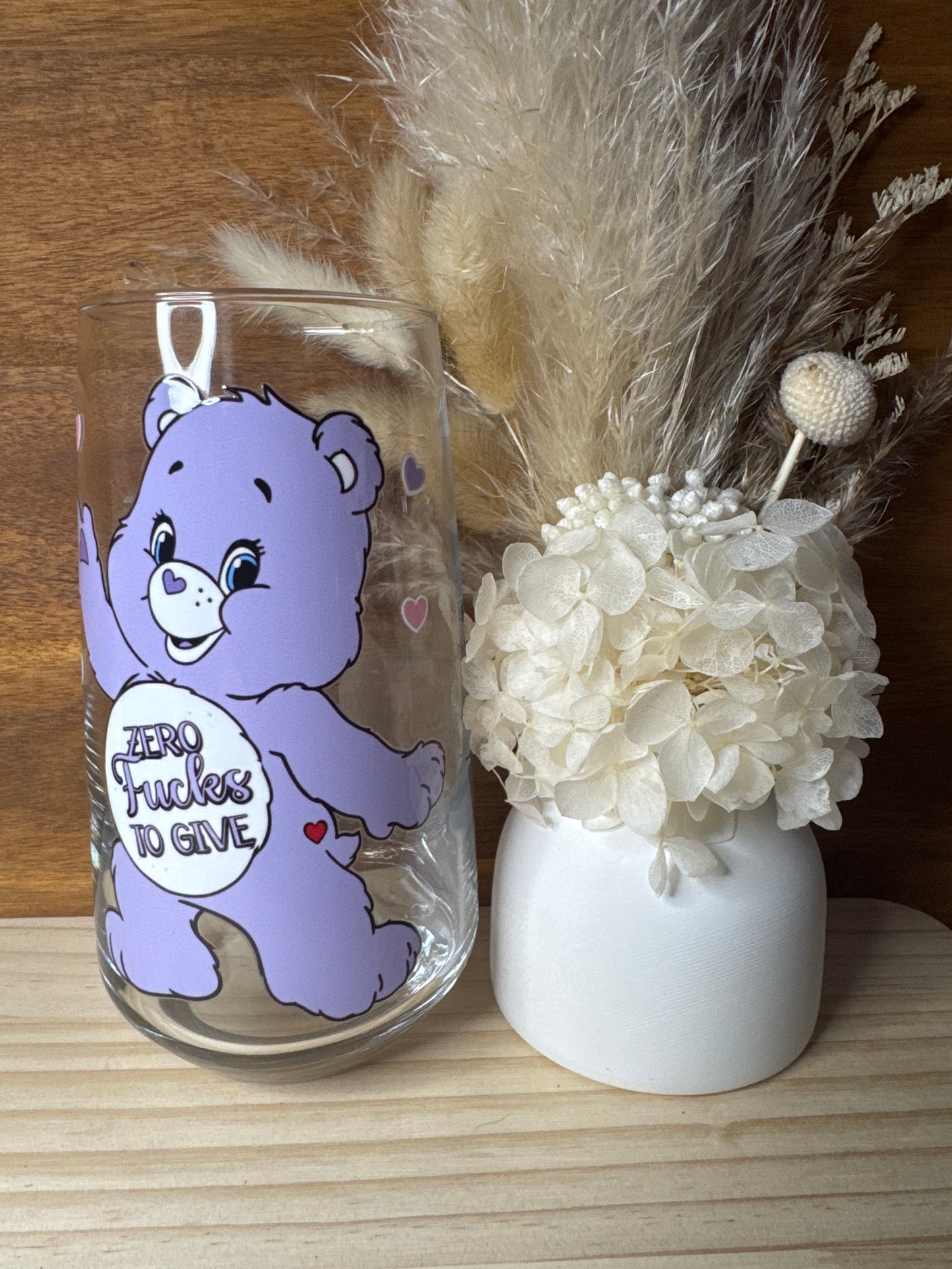 Swear Bear - Glass