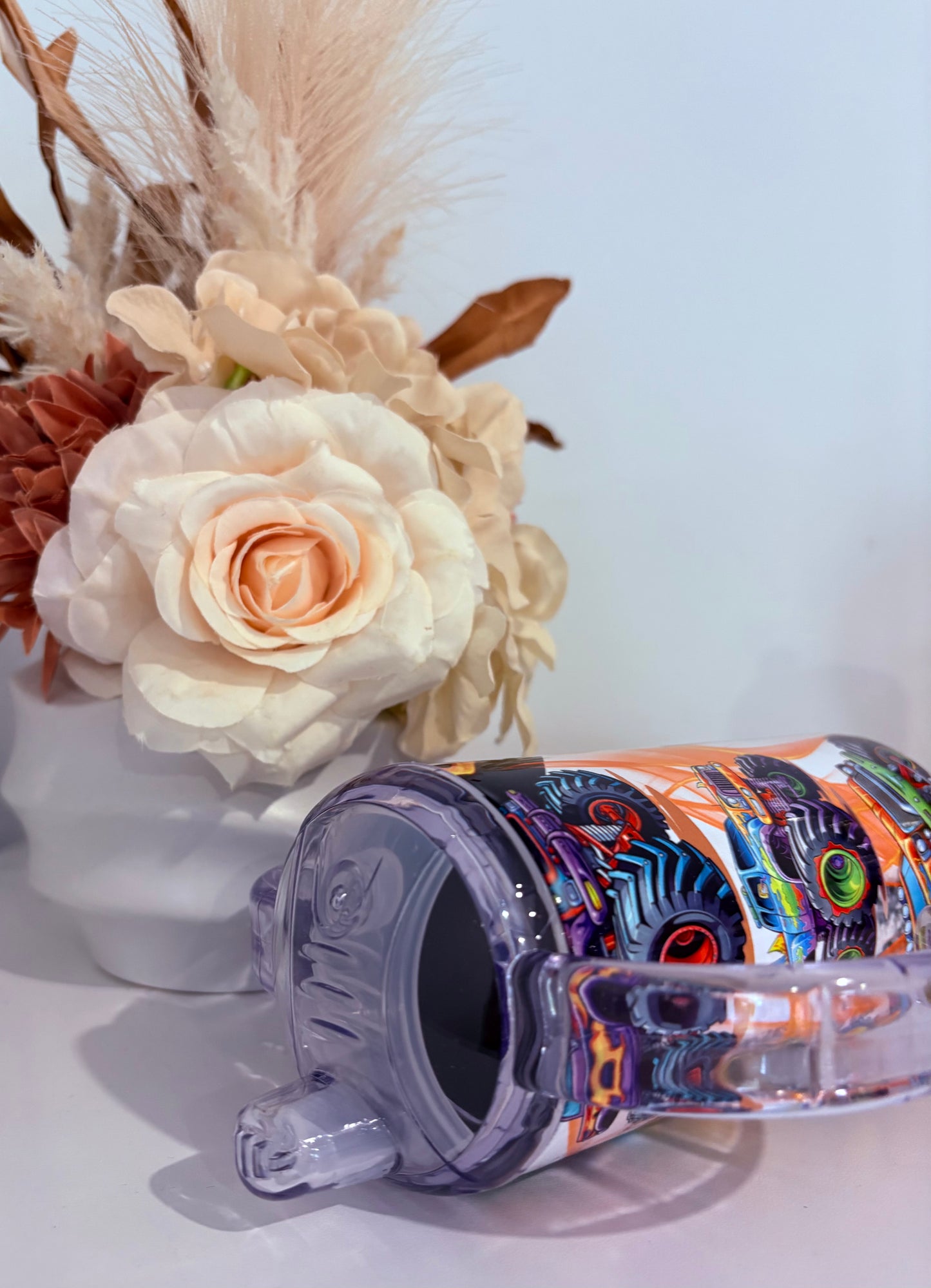 Monster Trucks - Toddler Insulated Sippy Cup