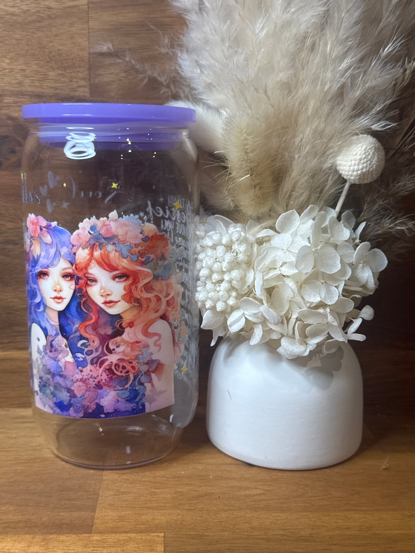 Bestie - Glass Tumbler