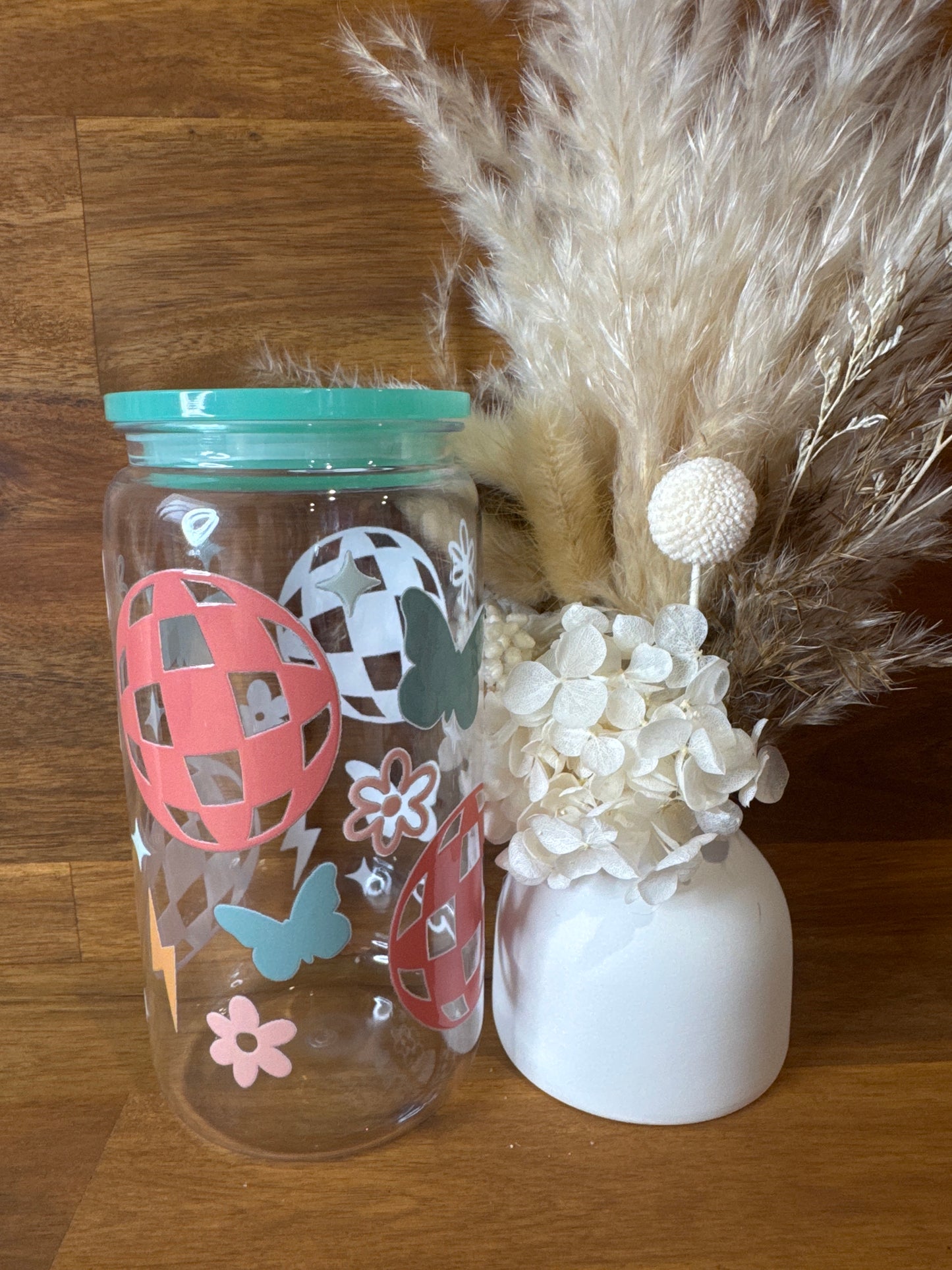 Butterfly Plastic Tumbler