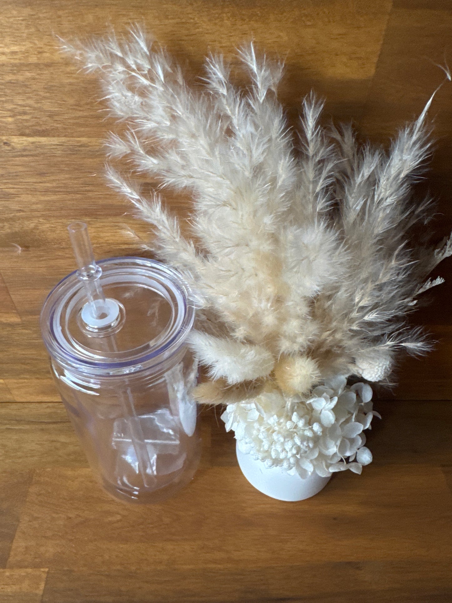 Blank - Plastic Snow Globe Tumbler