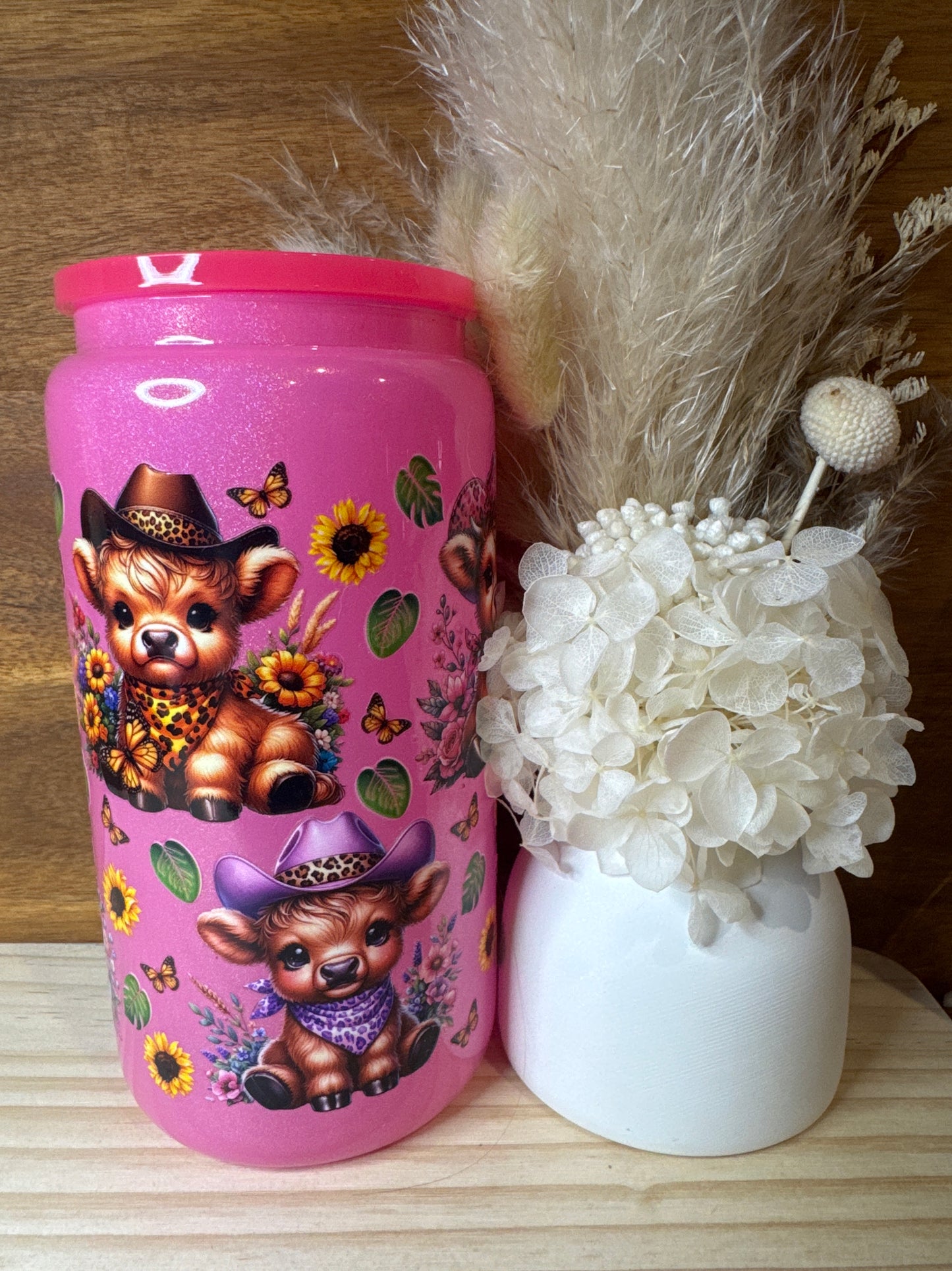 Cow - Glass Tumbler