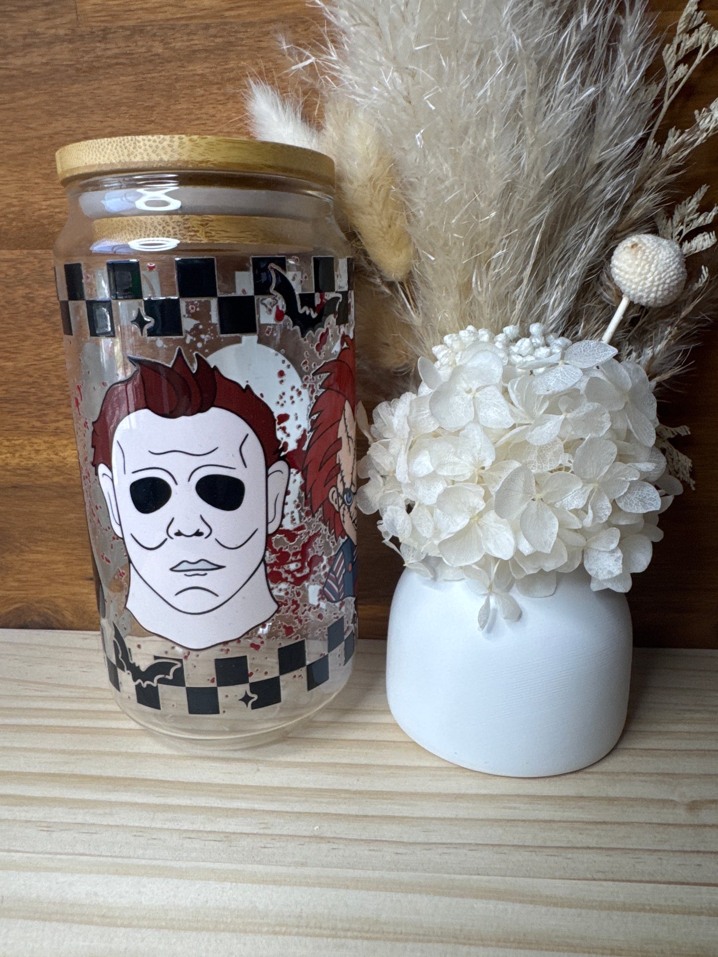 Halloween Glass Tumbler