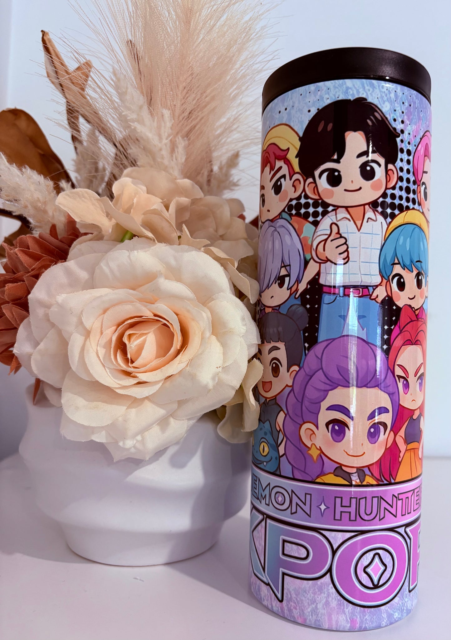 K Pop Demon Hunter insulated drink bottle