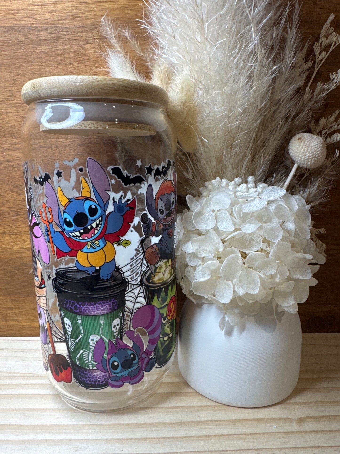 Stitch Glass Tumbler