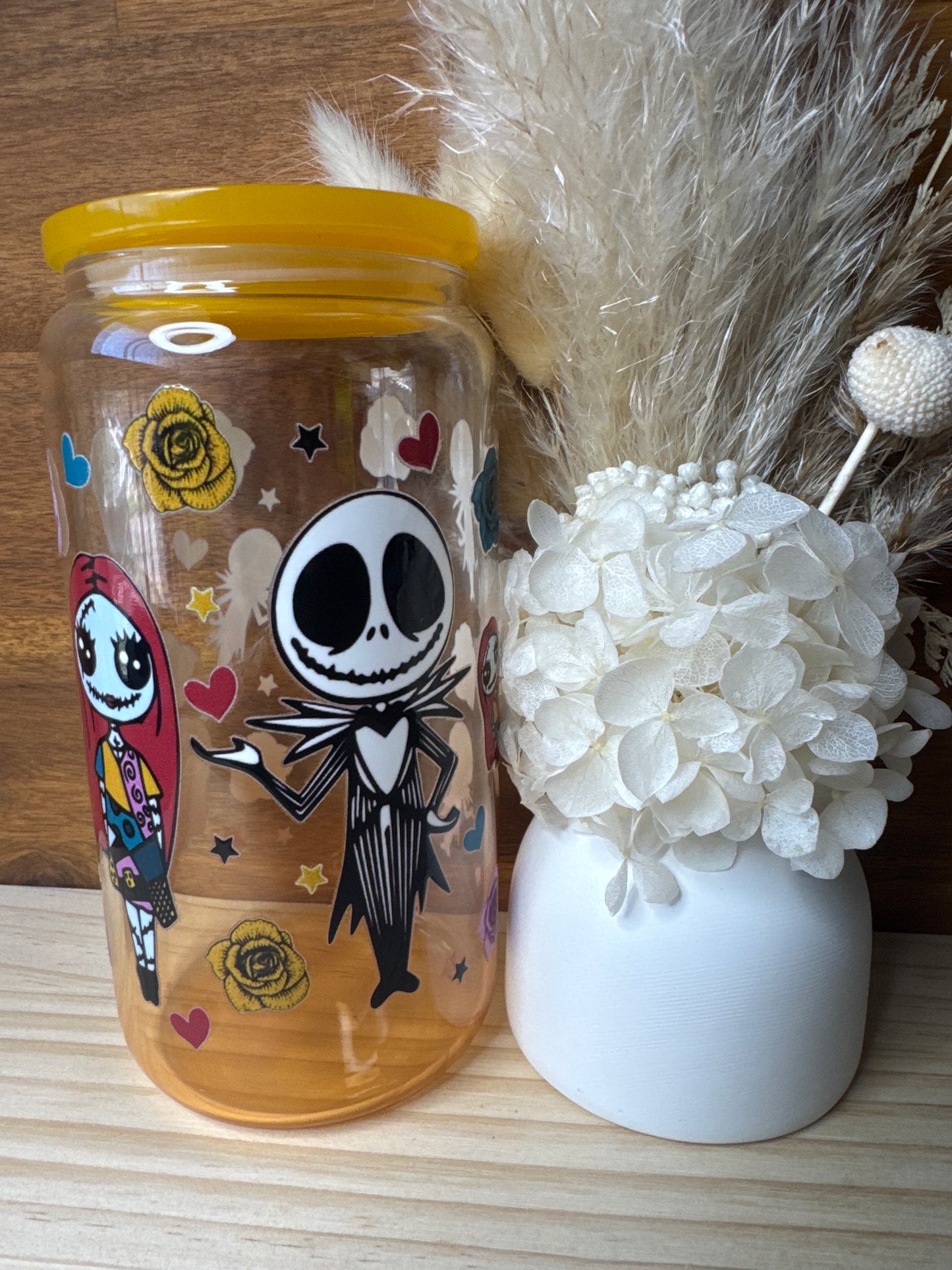 Halloween Glass Tumbler