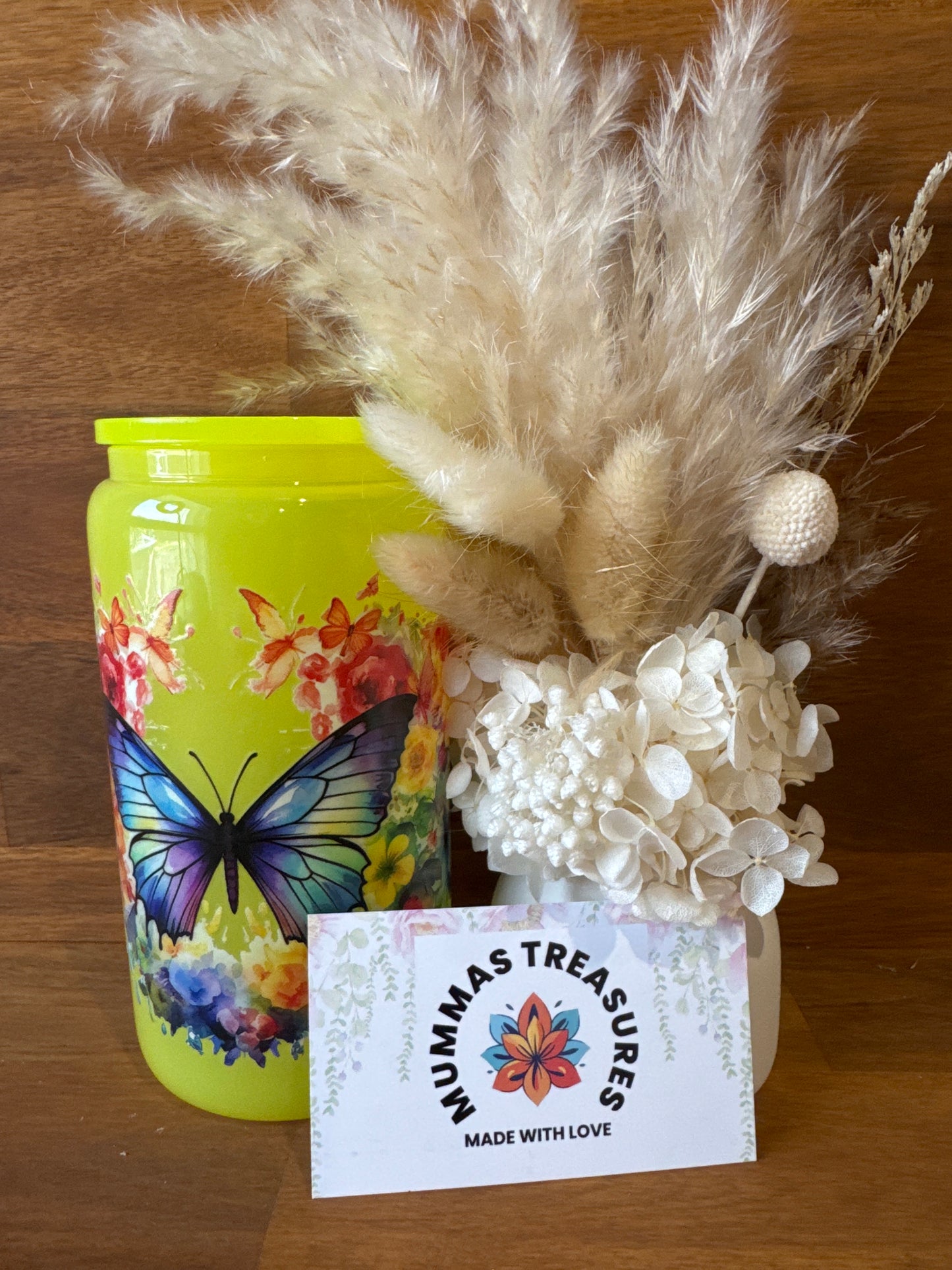 Butterfly - Glass Tumbler