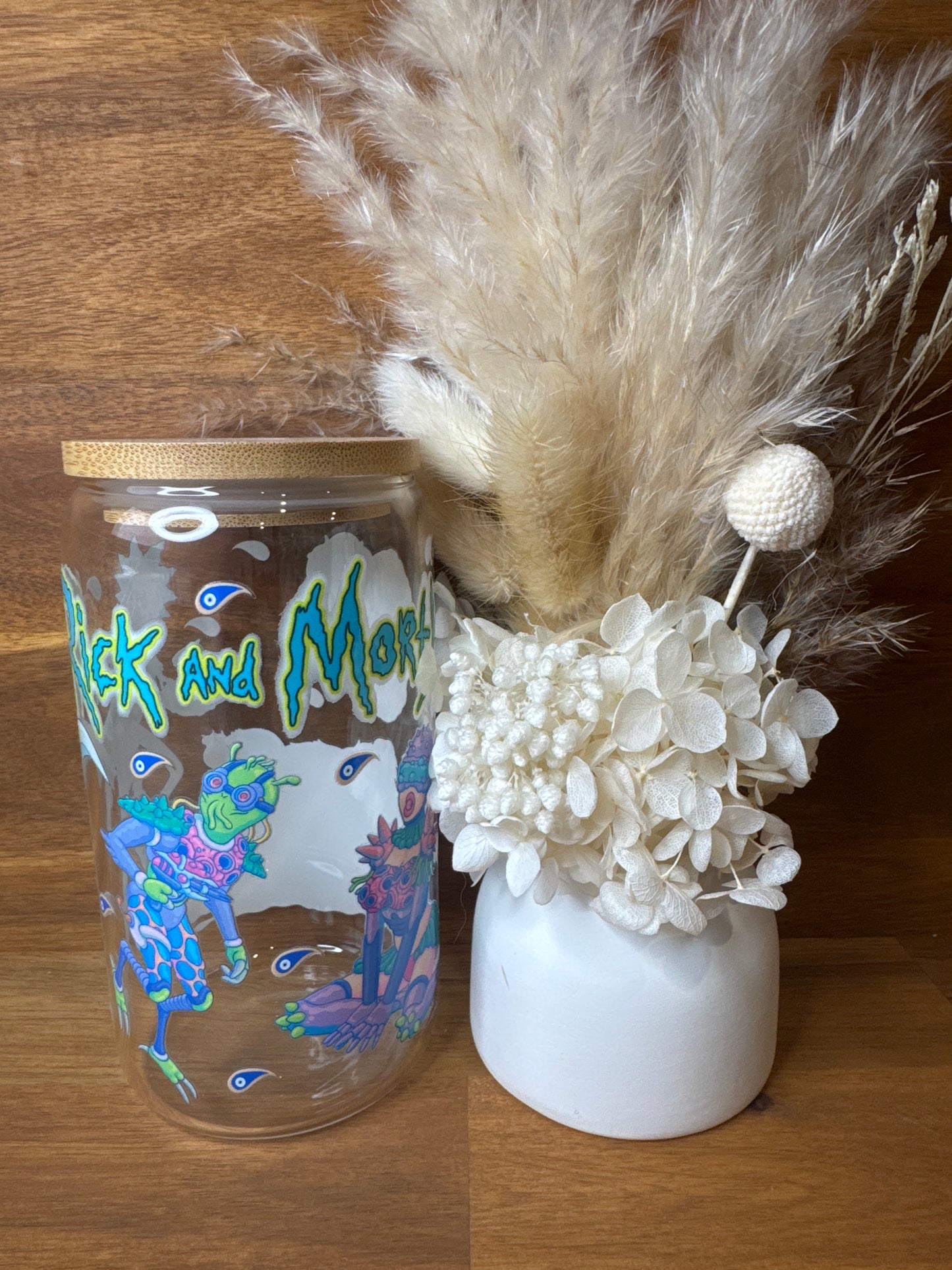 Rick & Morty - Glass Tumbler