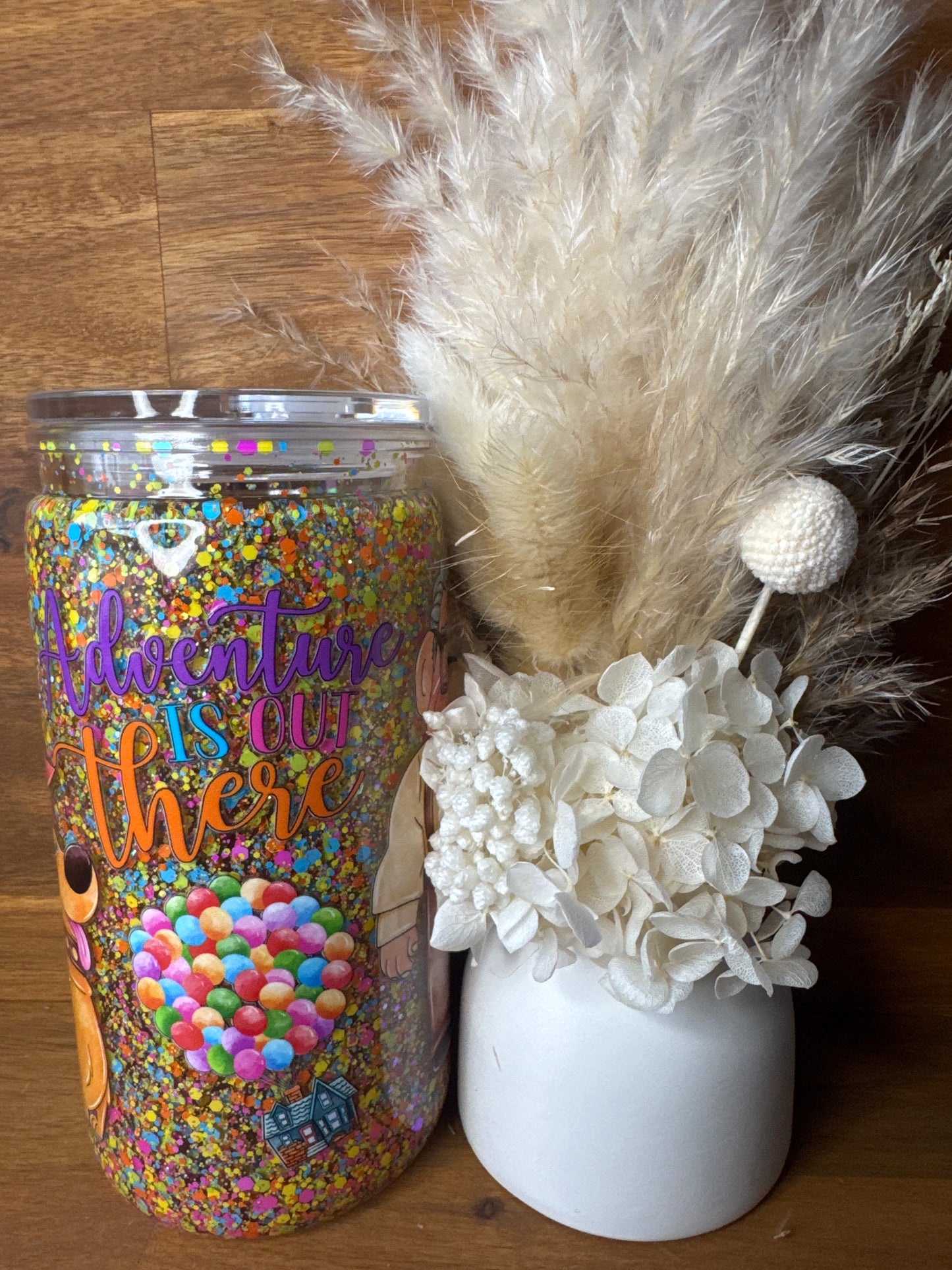 Up - Snow Globe Tumbler