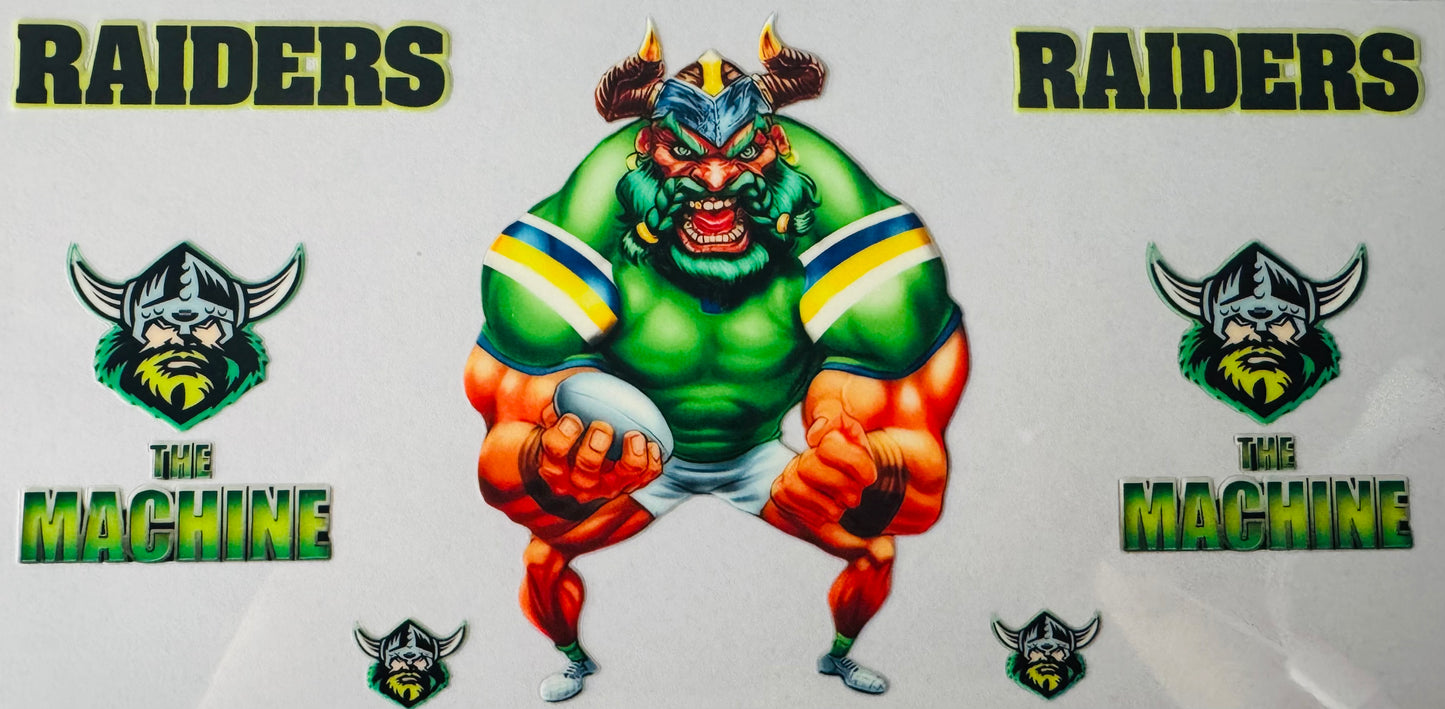 Raiders Footy - Libby Wraps