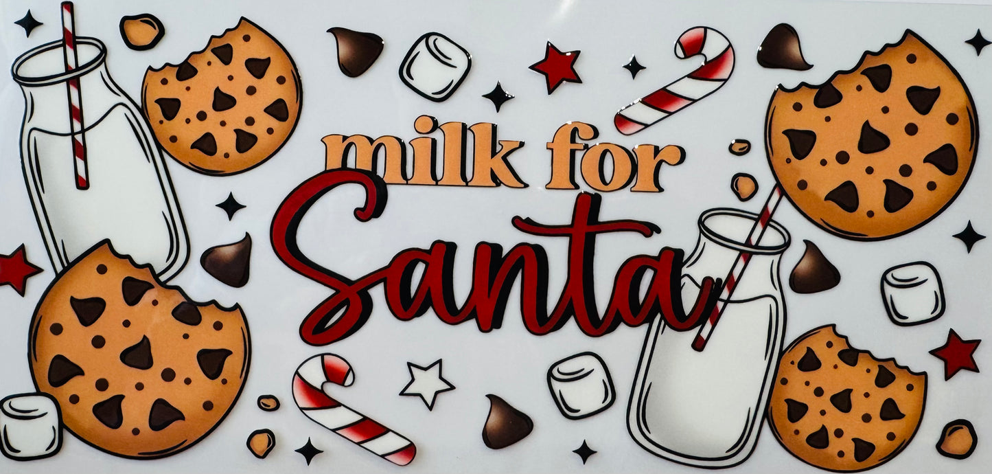 Milk For Santa - Christmas- Libby Wraps