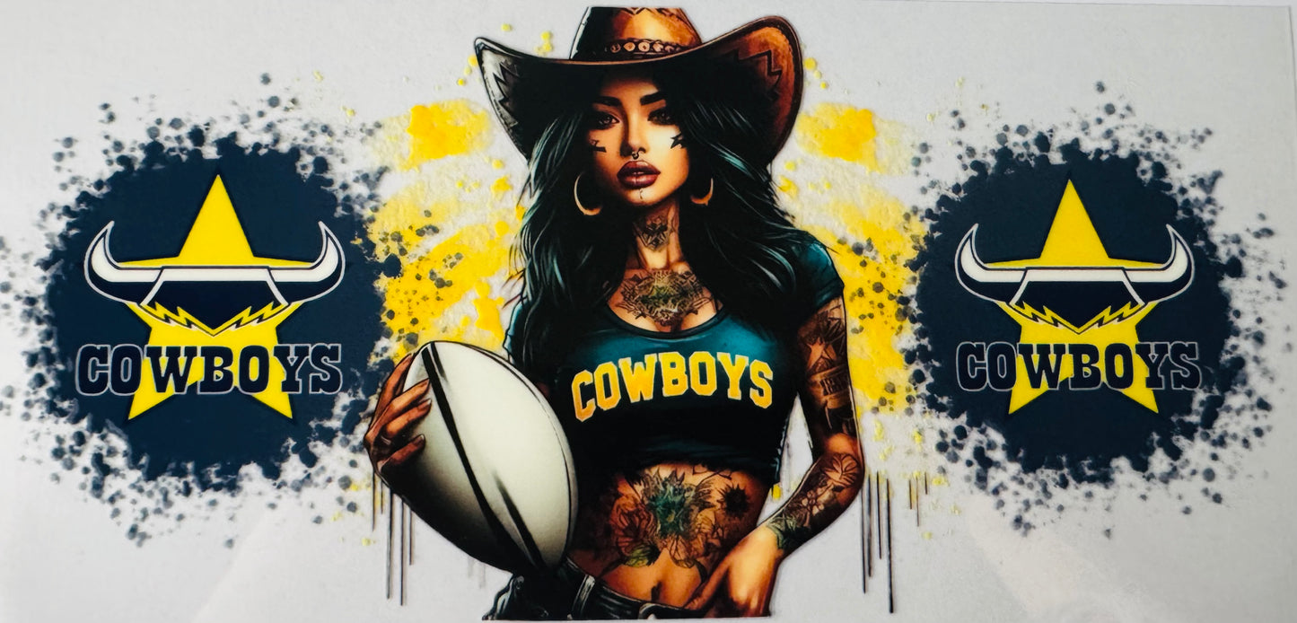 Cowboys Footy -Libby Wraps