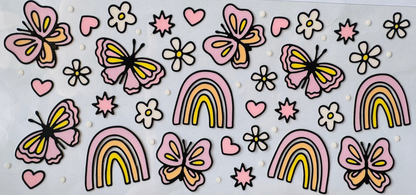 Butterflies and rainbows