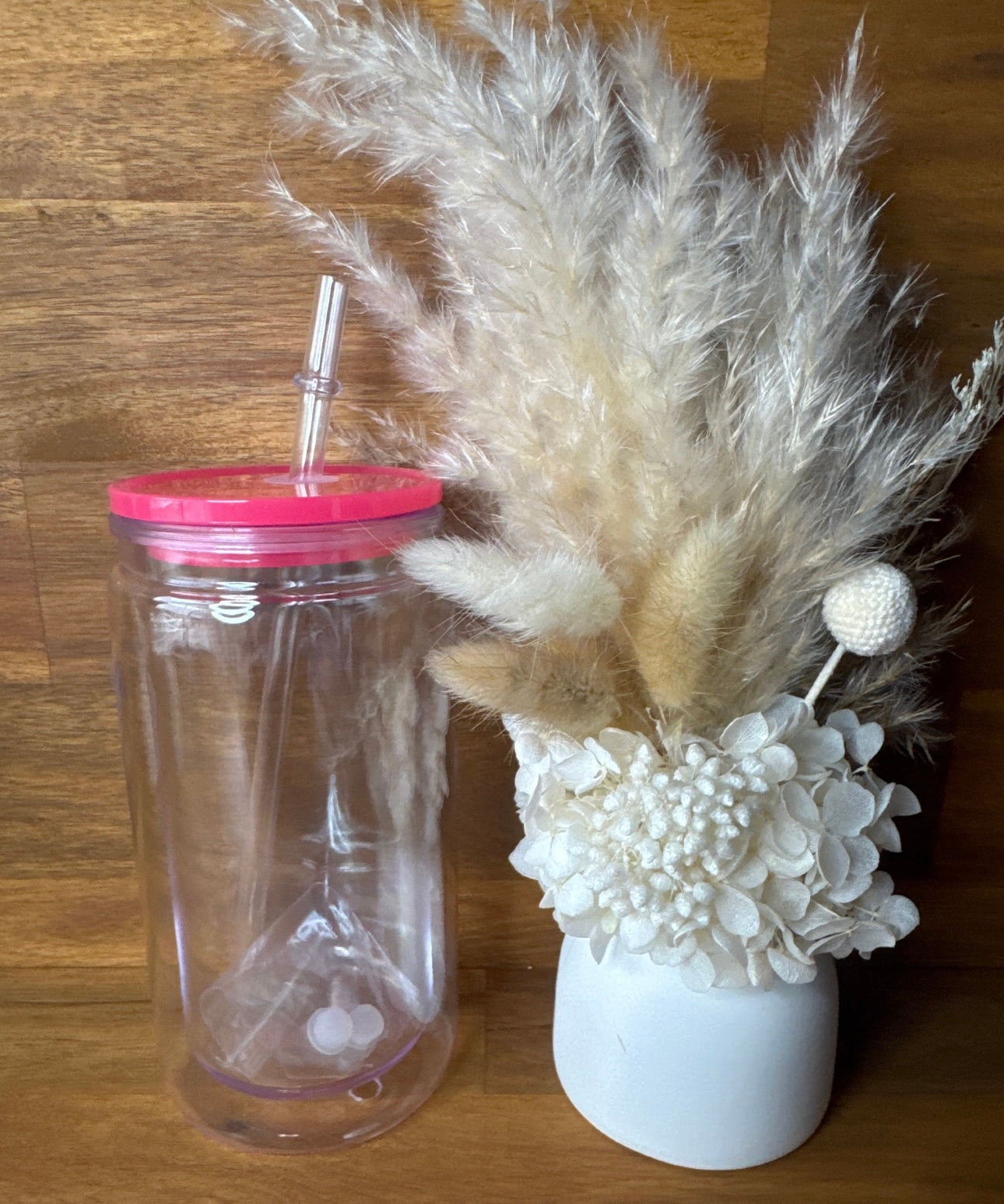 Blank - Glass Snow globe Tumbler