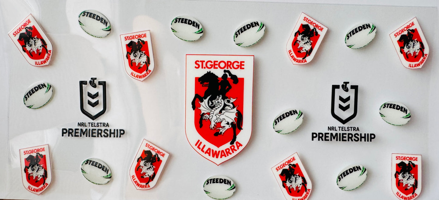 Dragons - Footy - Libby Wraps