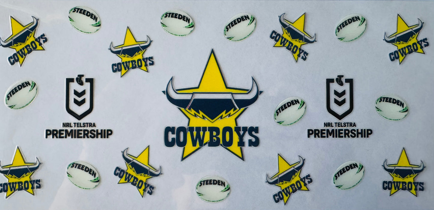 Cowboys footy - Libby Wraps