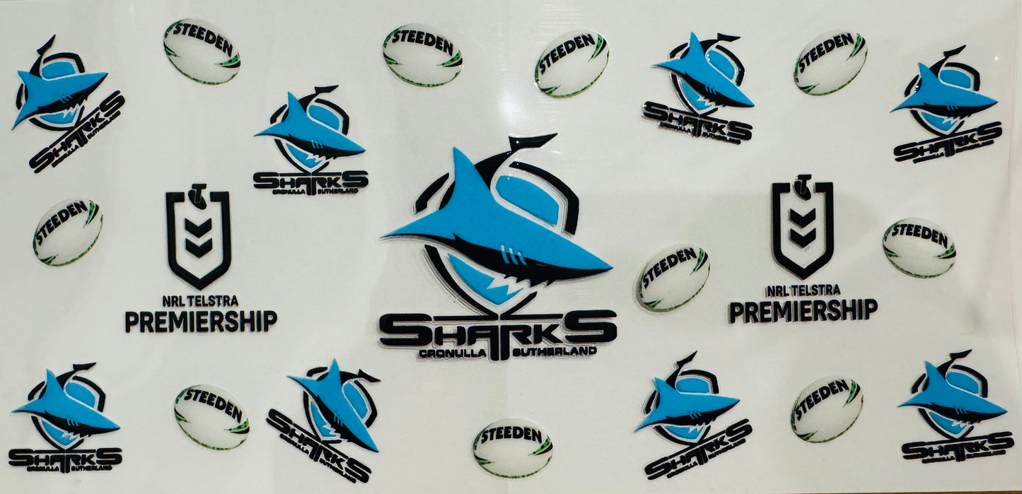 Sharks - Footy - Libby Wraps