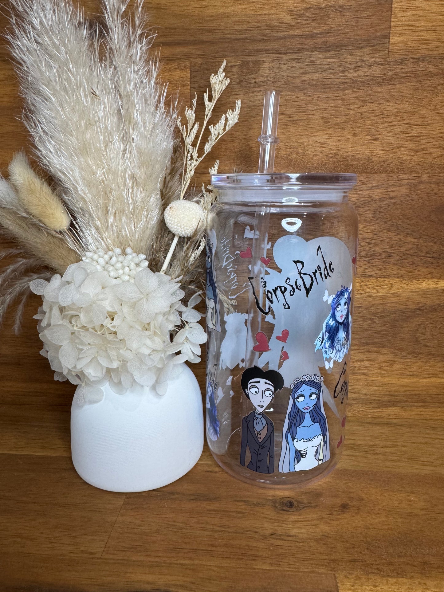 Corpse Bride Plastic Tumbler