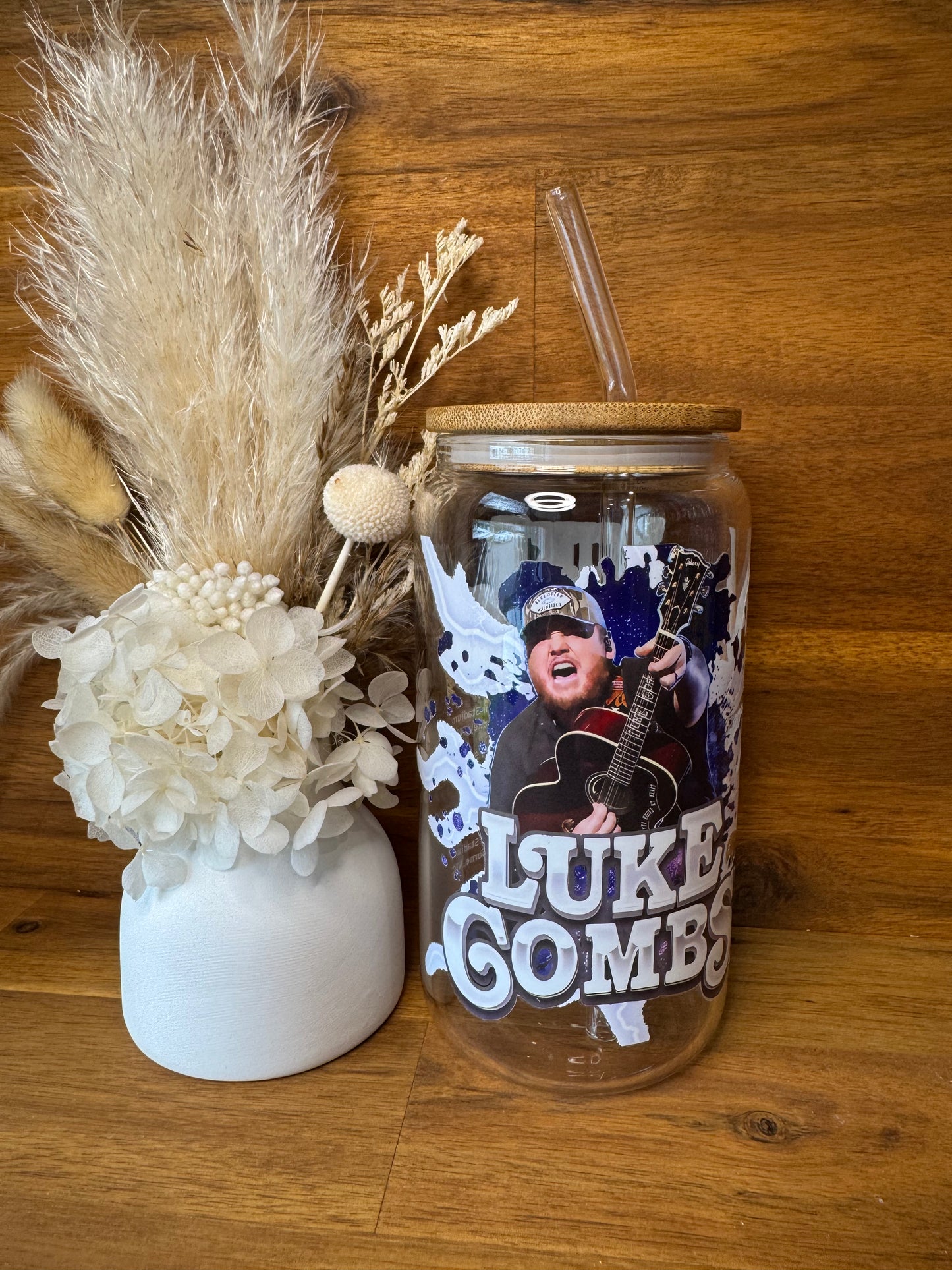 Luke Combs - Glass Tumbler
