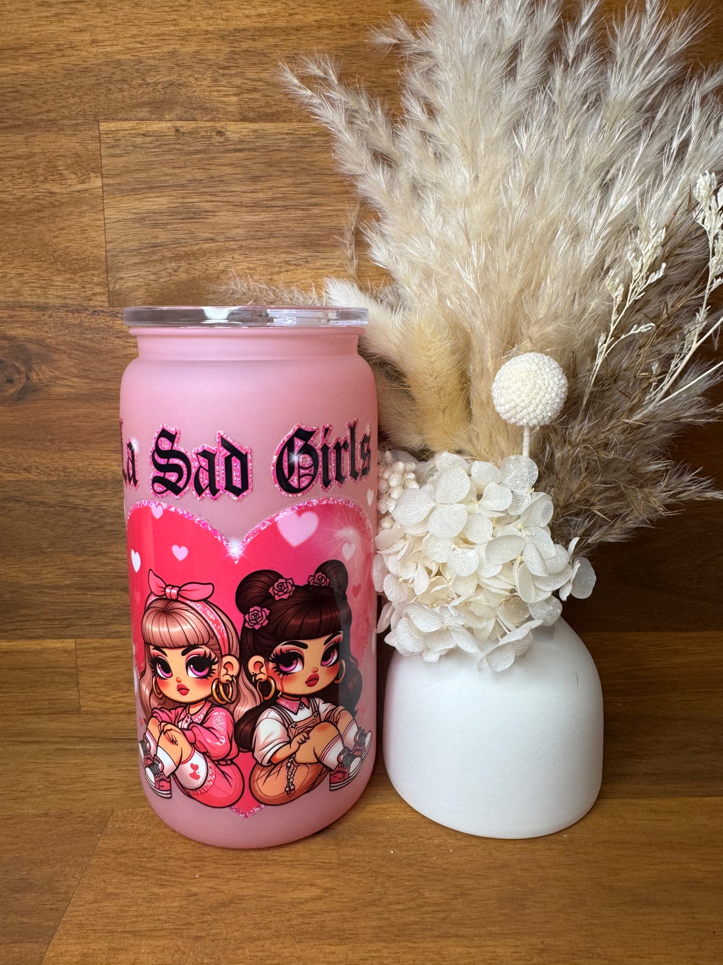 Sad Girls Plastic Tumbler