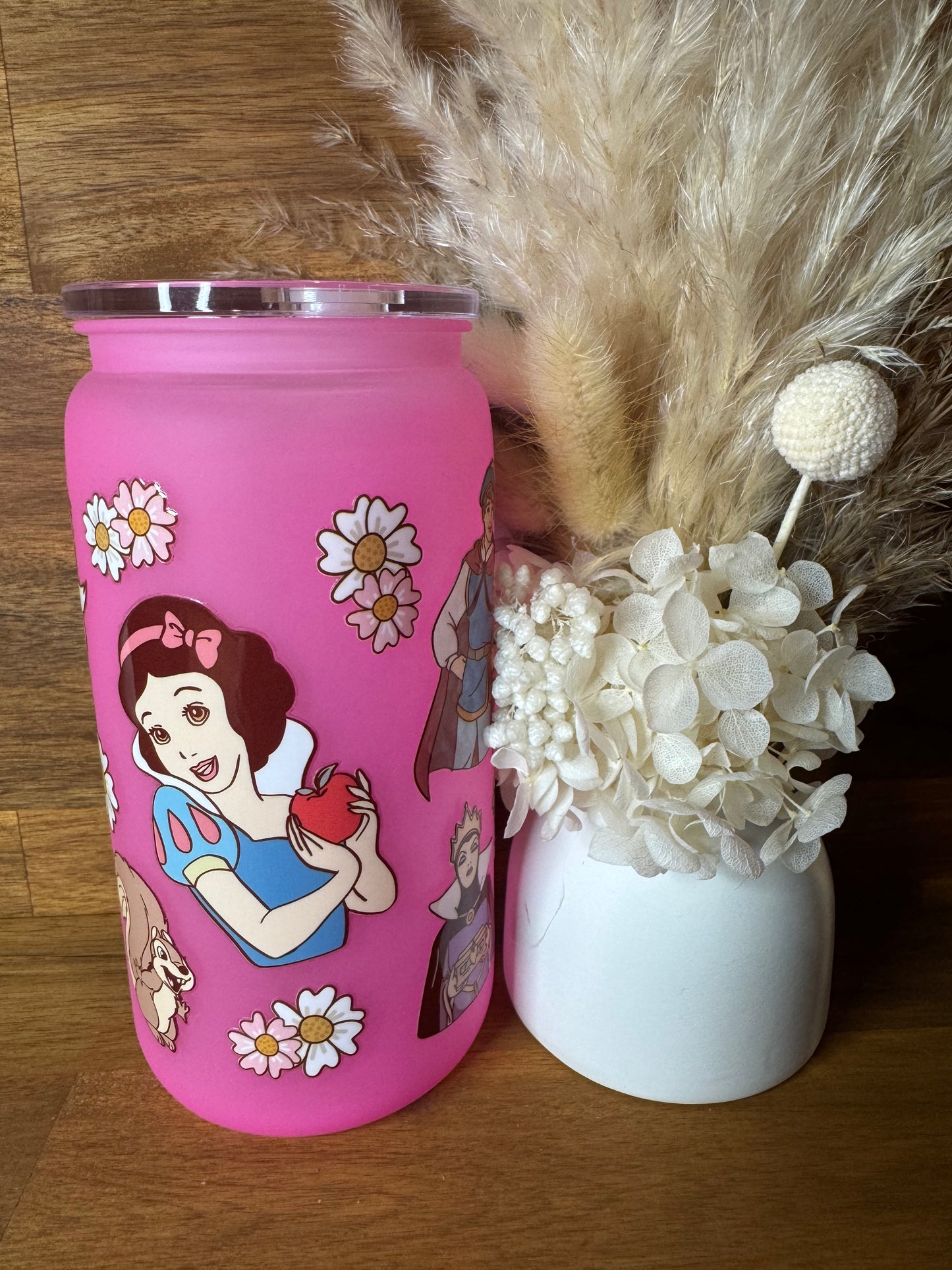 Snow White Plastic Tumbler
