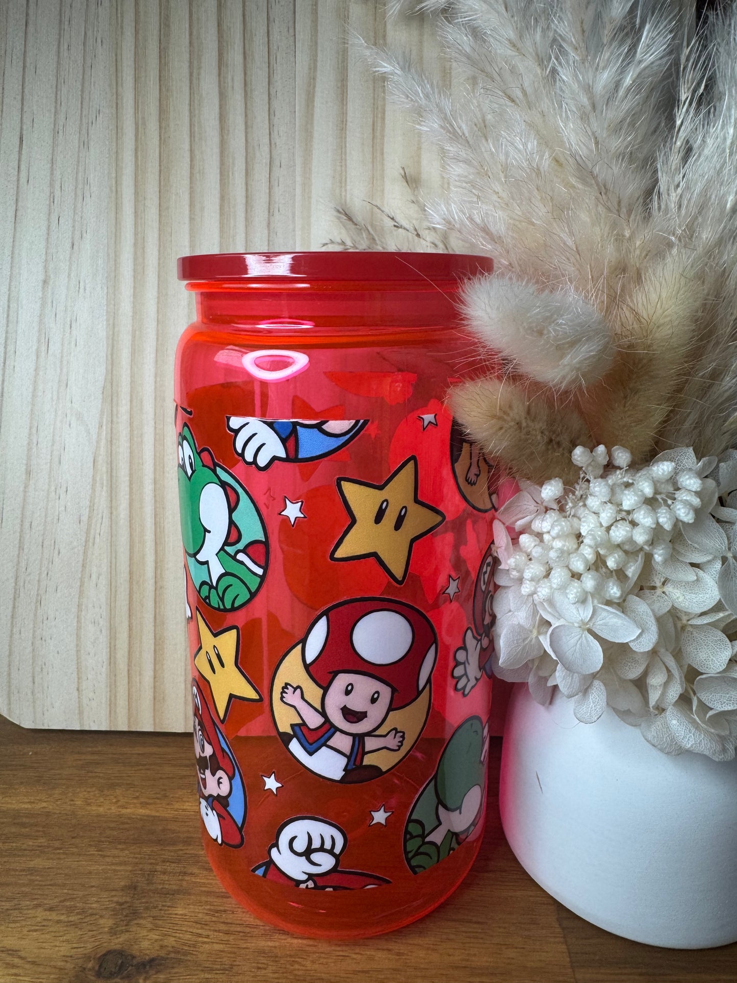 Mario Plastic Tumbler
