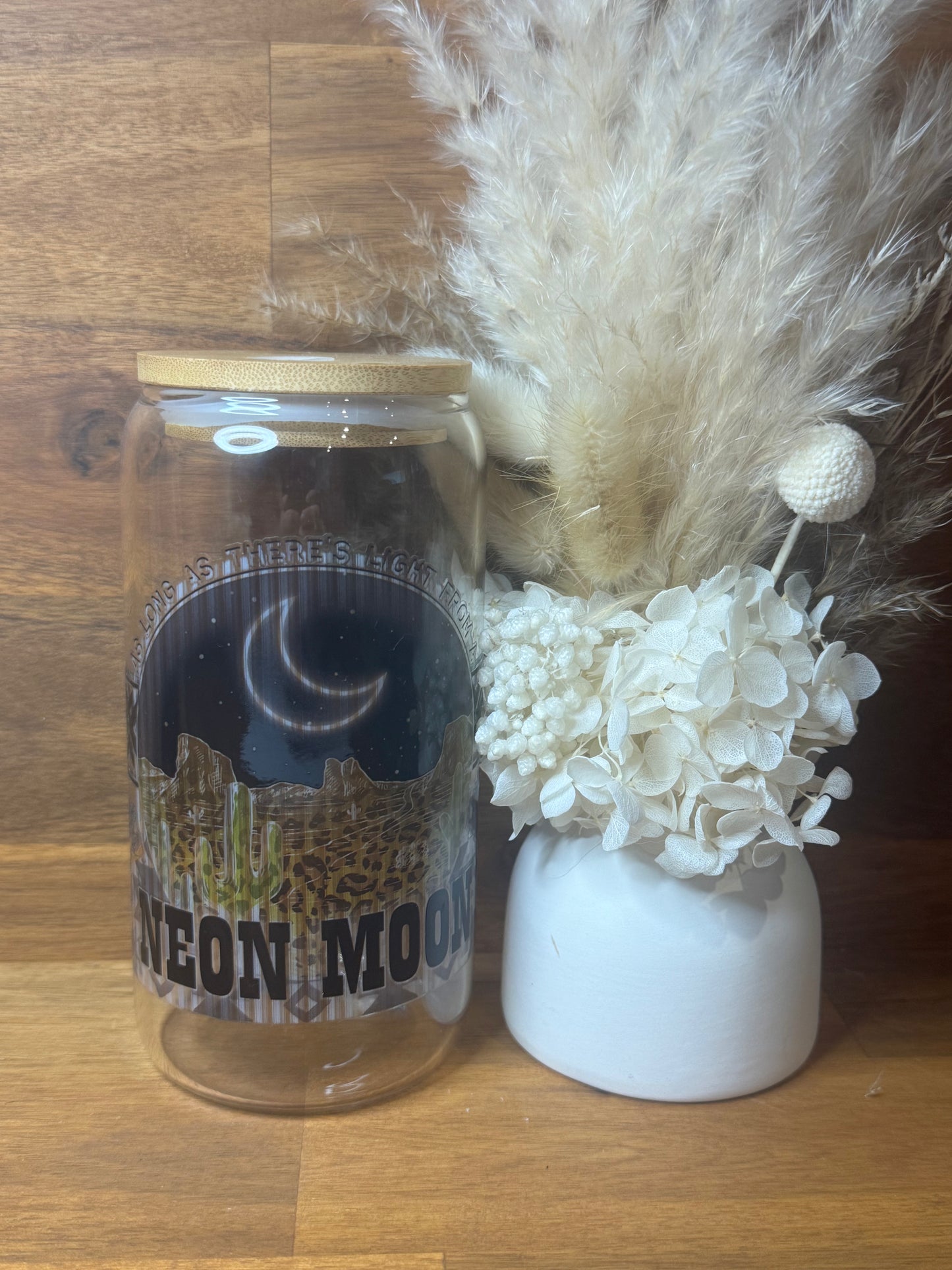 Neon Moon - Glass Tumbler