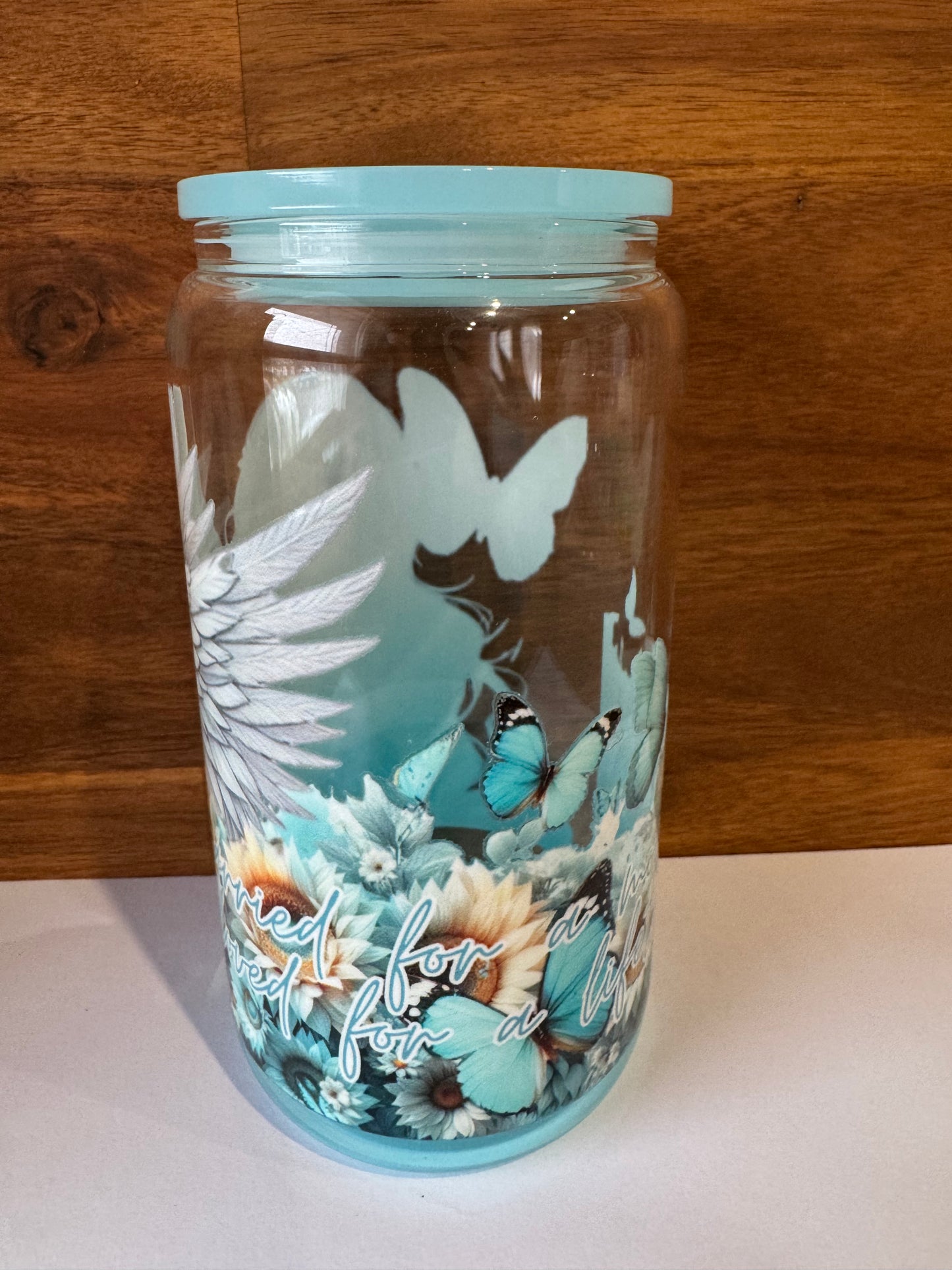 Mothers Love - 16oz Glass Tumbler
