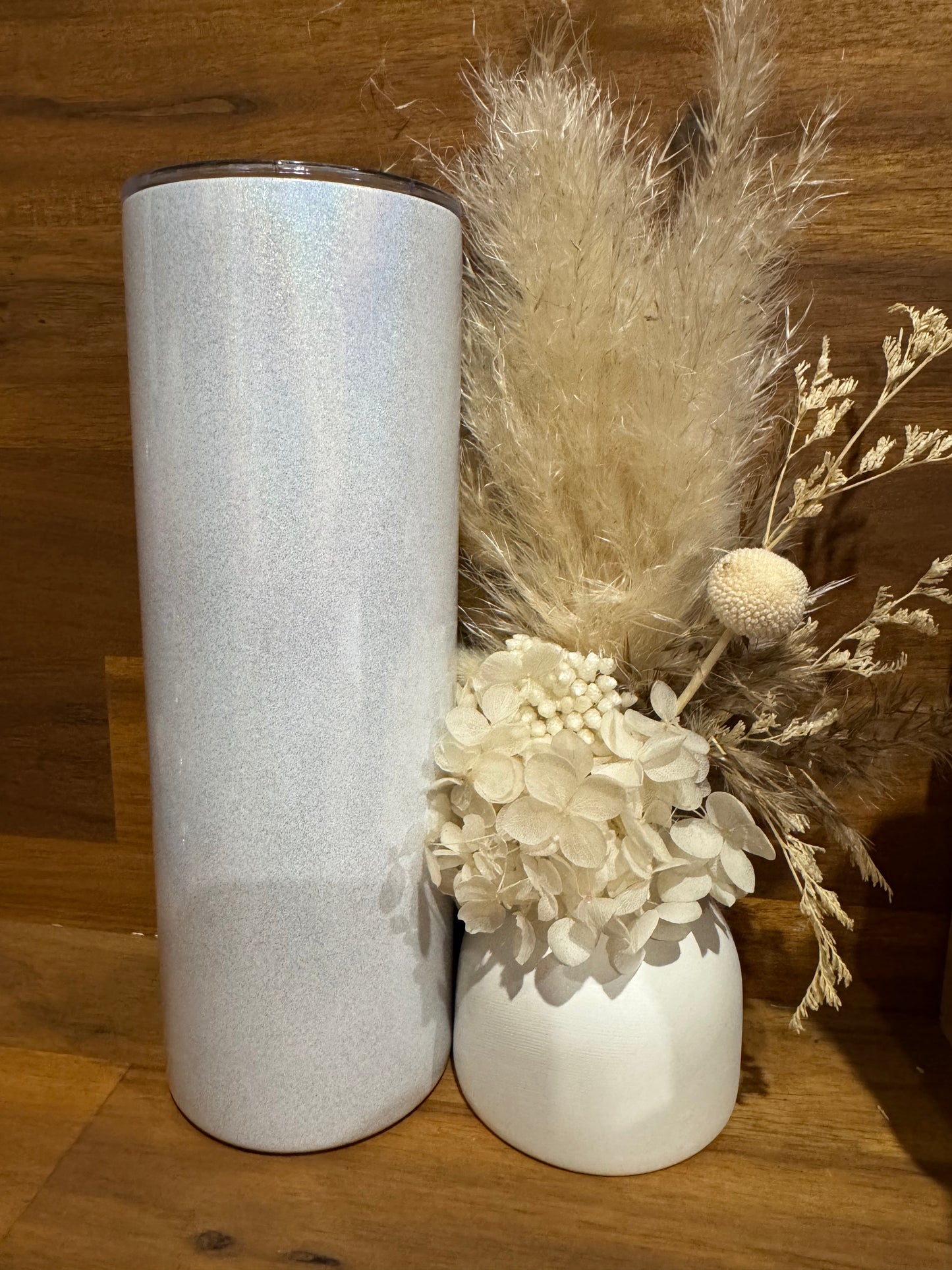 Blank Shimmery 20oz Stainless Steel Tumblers
