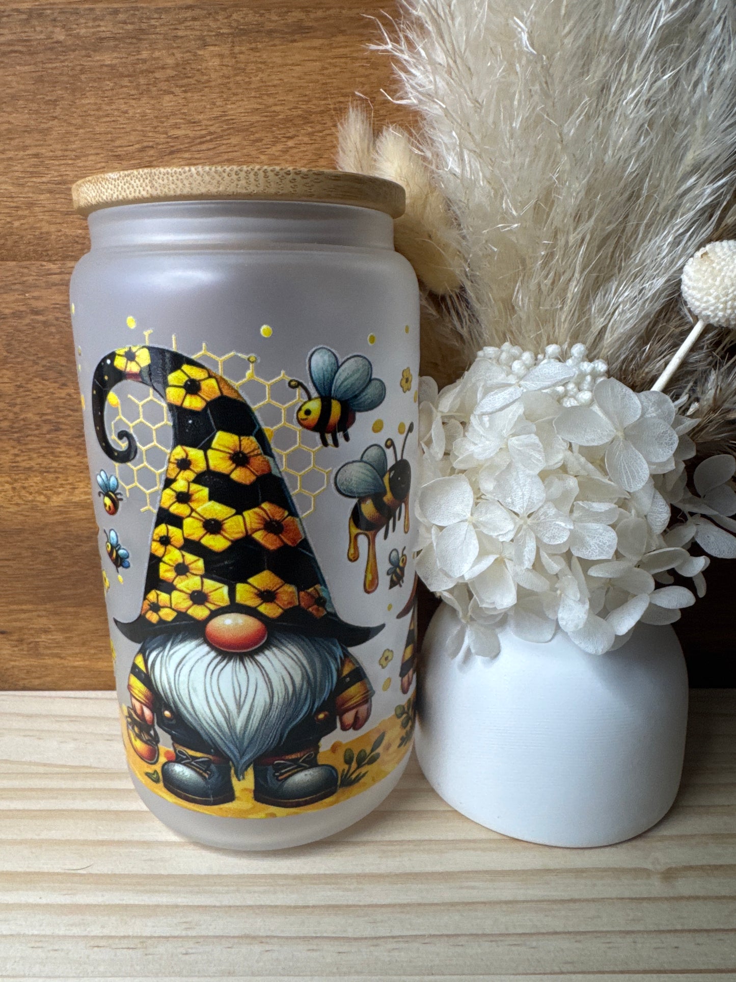 Gnome Glass Tumbler