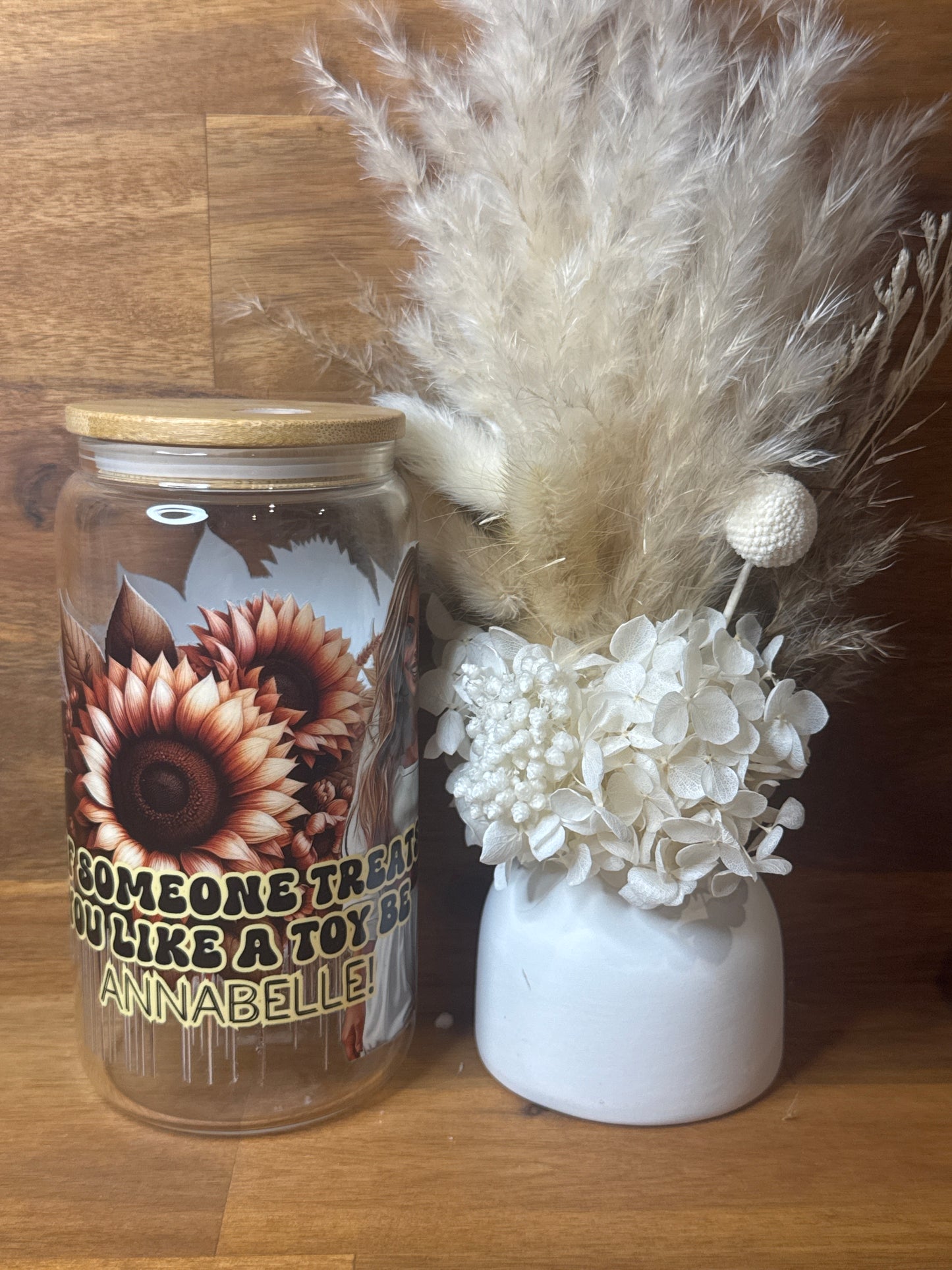 Annabelle Halloween - Glass Tumbler