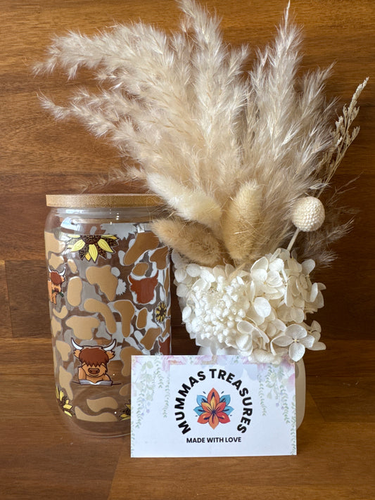 Cow - Glass Tumbler