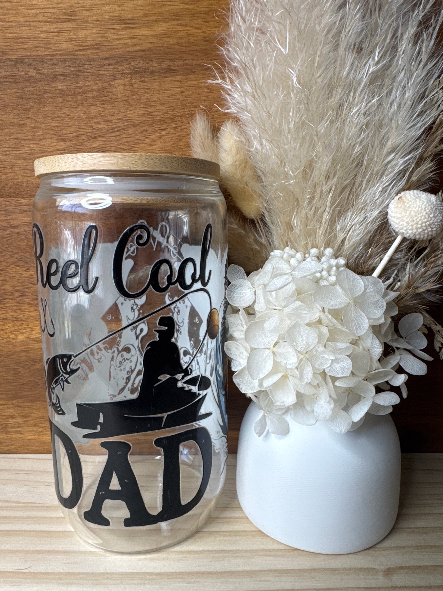 Reel Cool Dad Glass Tumbler