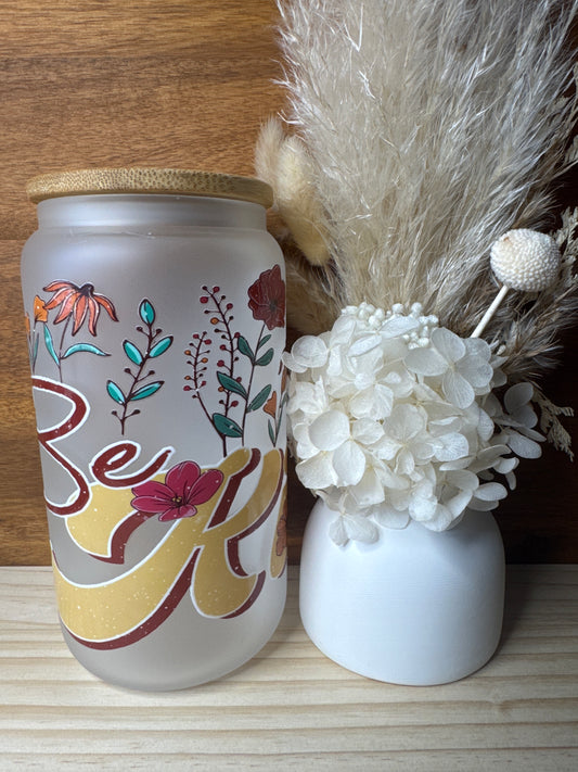 Be Kind Glass Tumbler