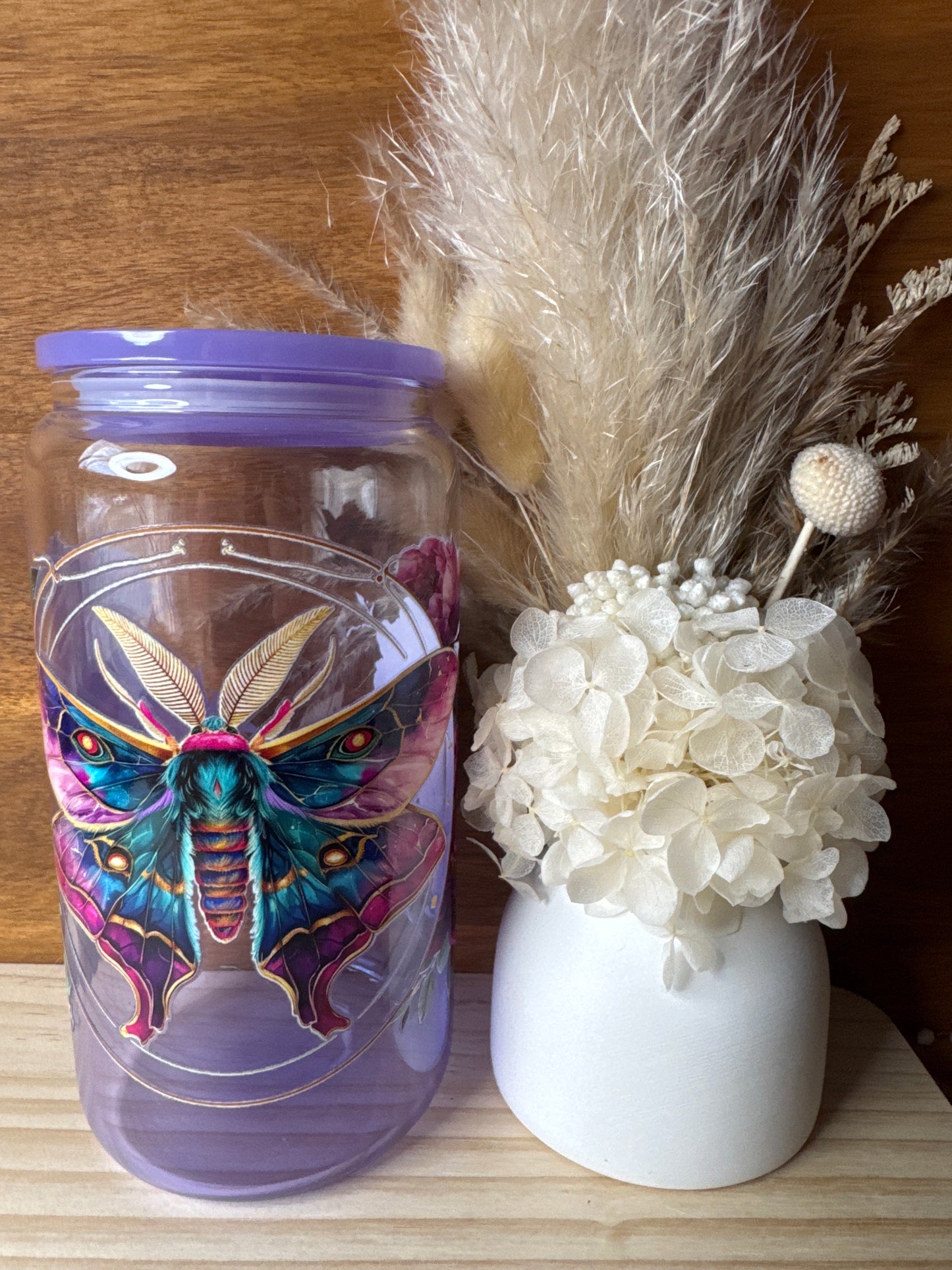 Moth - Glass Tumbler