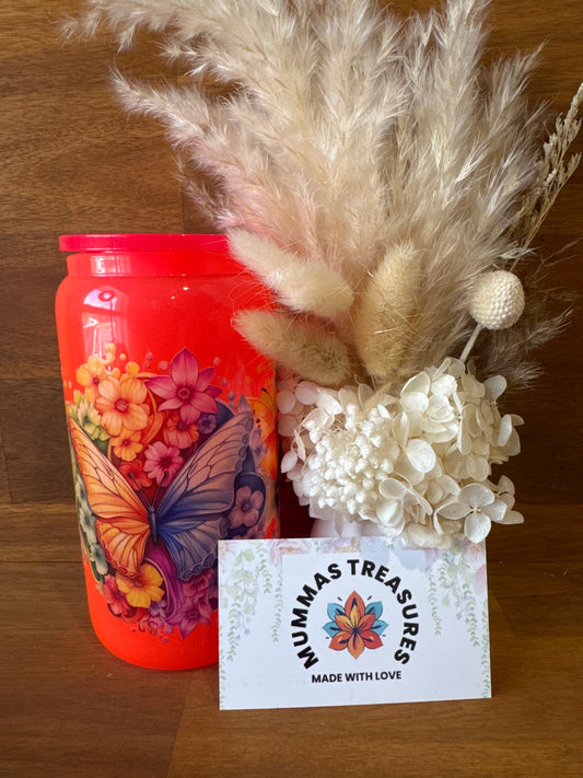 Butterfly - Glass Tumbler