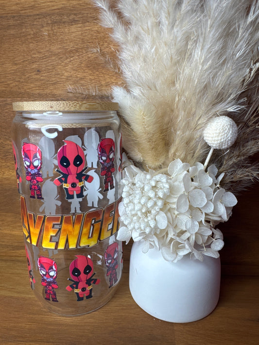 DeadPool - Glass Tumbler
