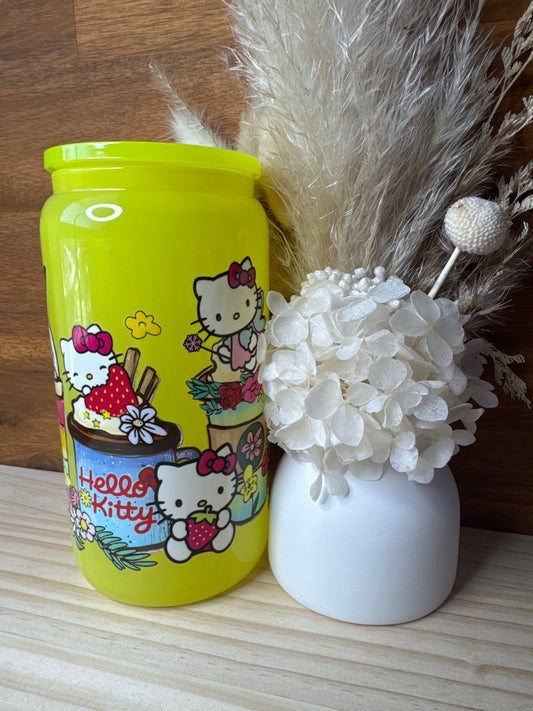 Hello Kitty Glass Tumbler