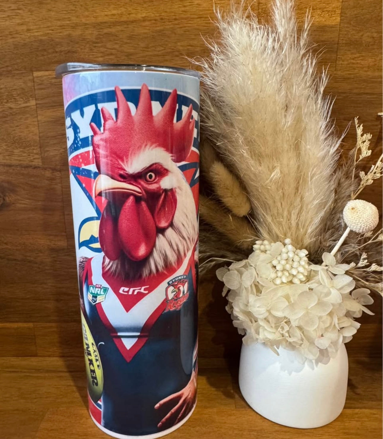 Roosters - Footy Stainless Steel Tumbler