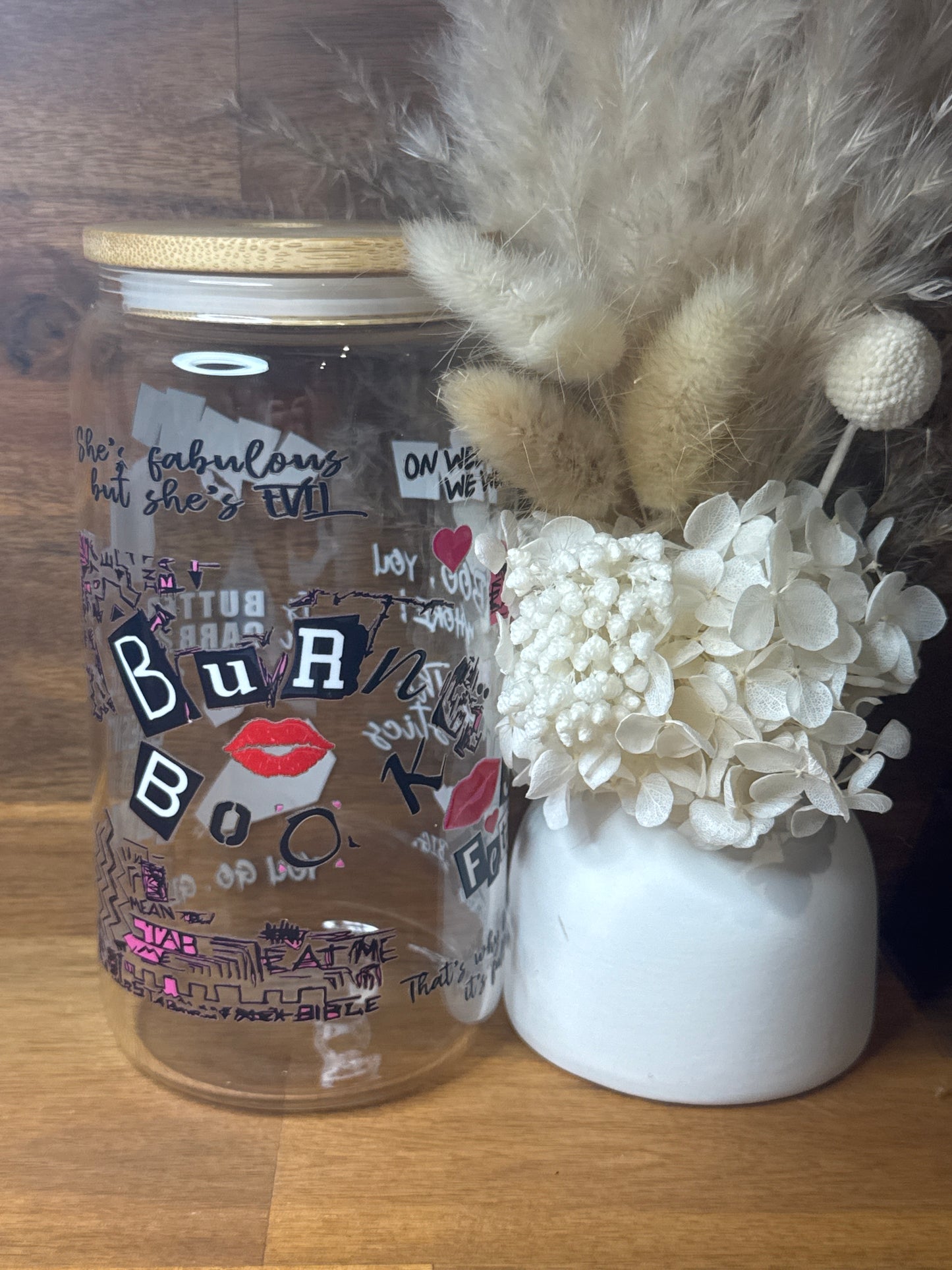 Burn Book - Glass Tumbler