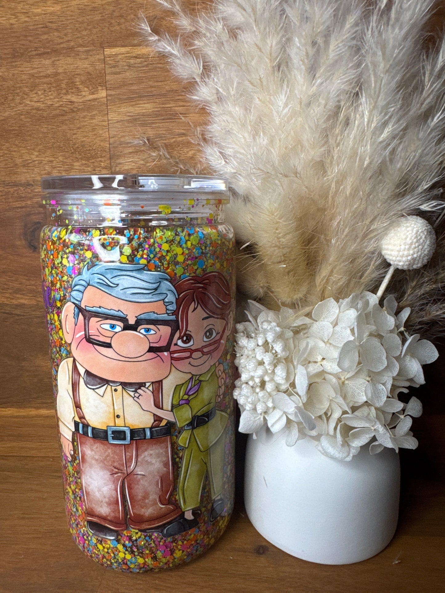 Up - Snow Globe Tumbler