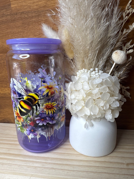 Bee Glass Tumbler