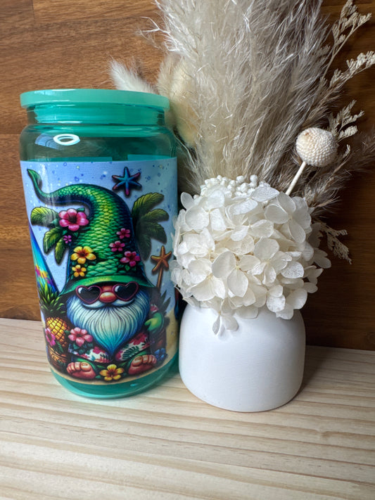 Gnome Glass Tumbler
