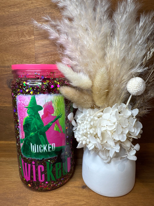 Wicked - Plastic Snow Globe Tumbler