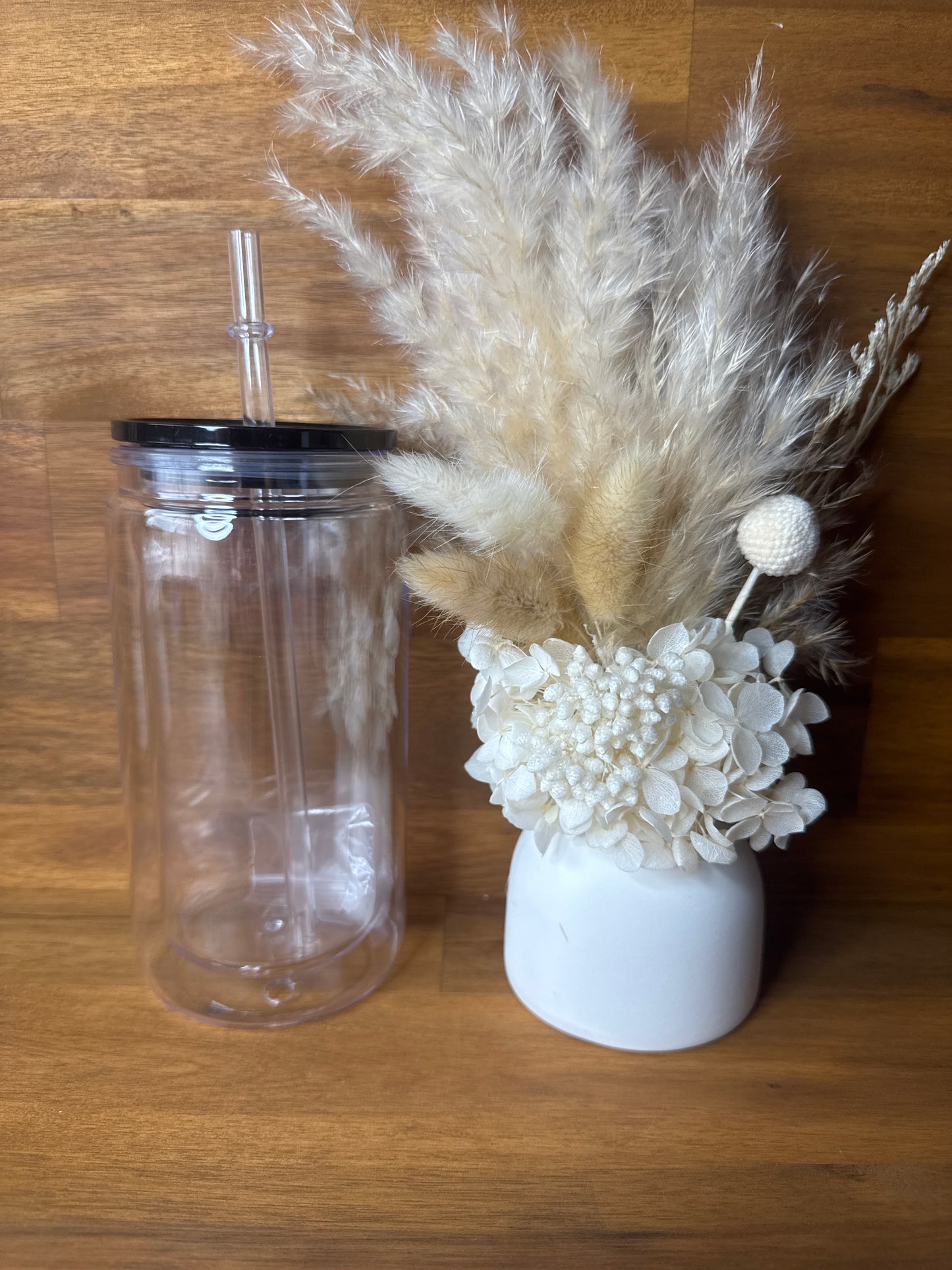 Blank - Plastic Snow Globe Tumblers