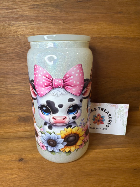 Cow - Glass Tumbler