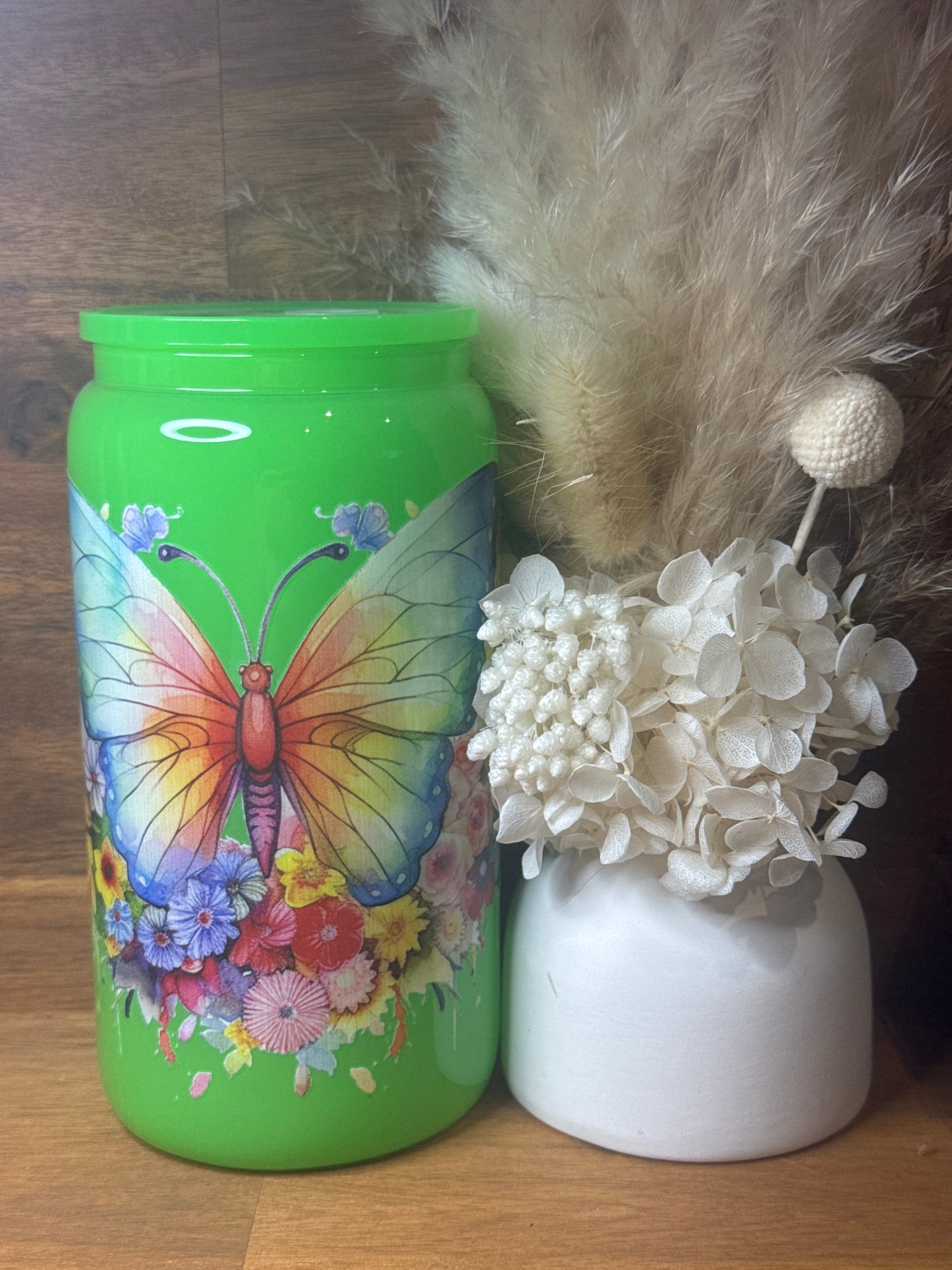 Butterfly - Glass Tumbler