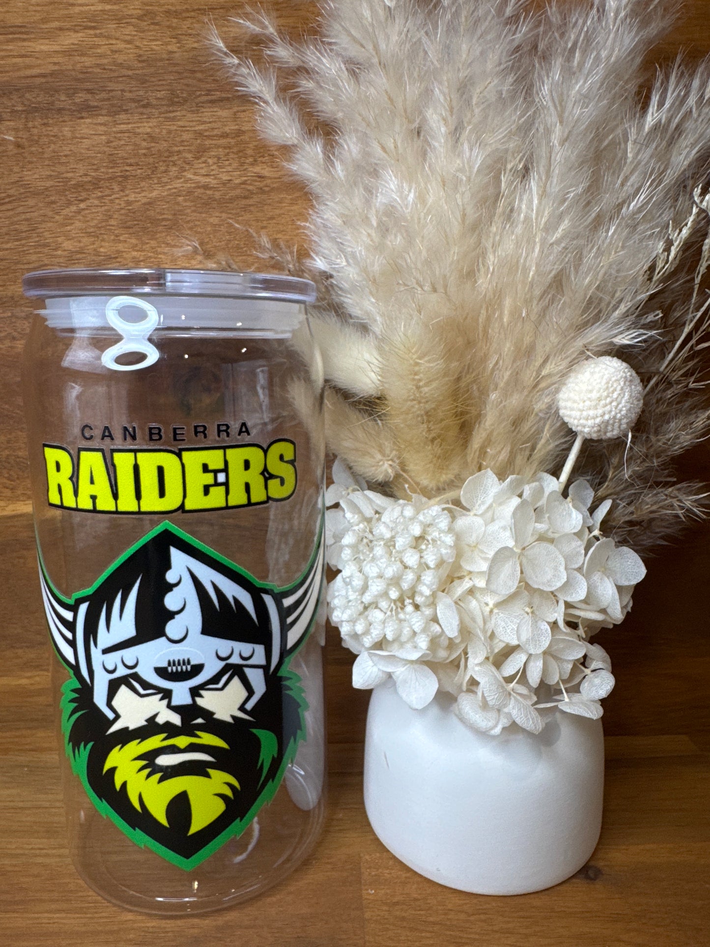 Raiders Footy - Plastic Tumbler