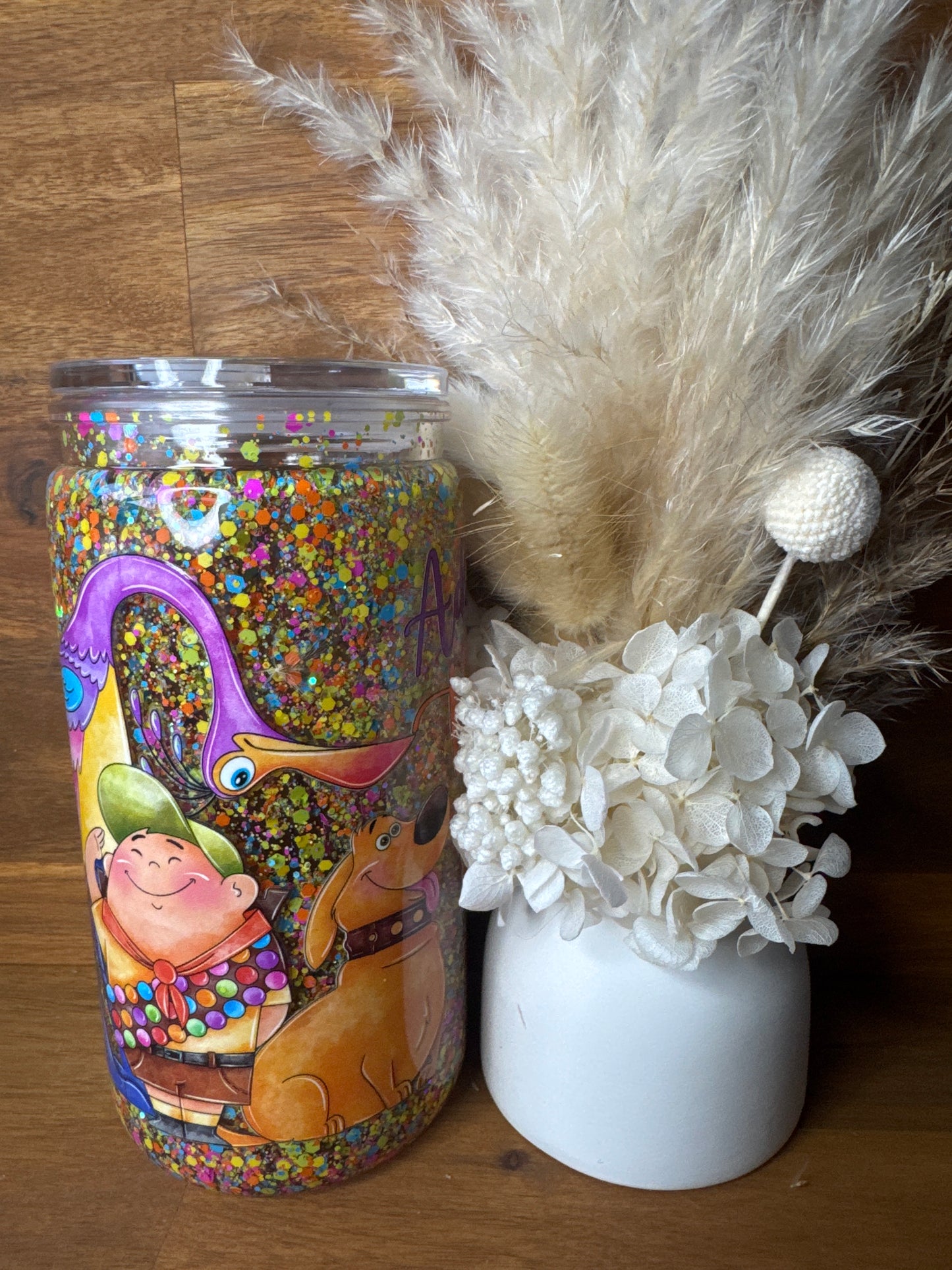 Up - Snow Globe Tumbler