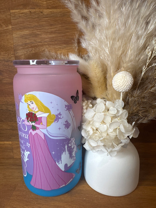 Princess Aurora Plastic Tumbler